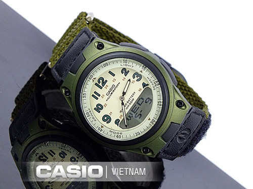 Đồng hồ Casio AW-80V-3BVDF Chính hãng Pin 10 năm